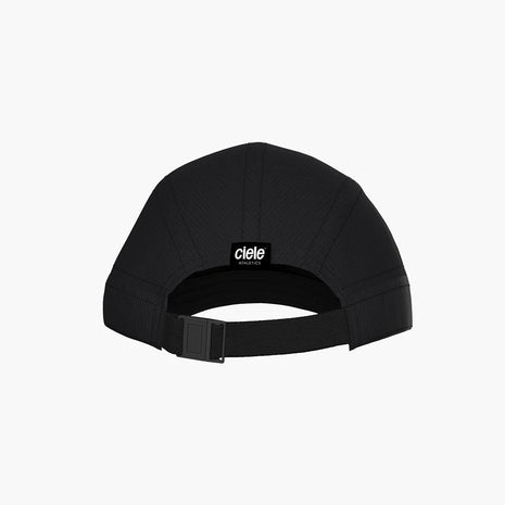 ALZCap Carbon SC - Sunday Love by Ciele in black with embedded carbon fibers for temperature regulation and odour control, ideal for long runs