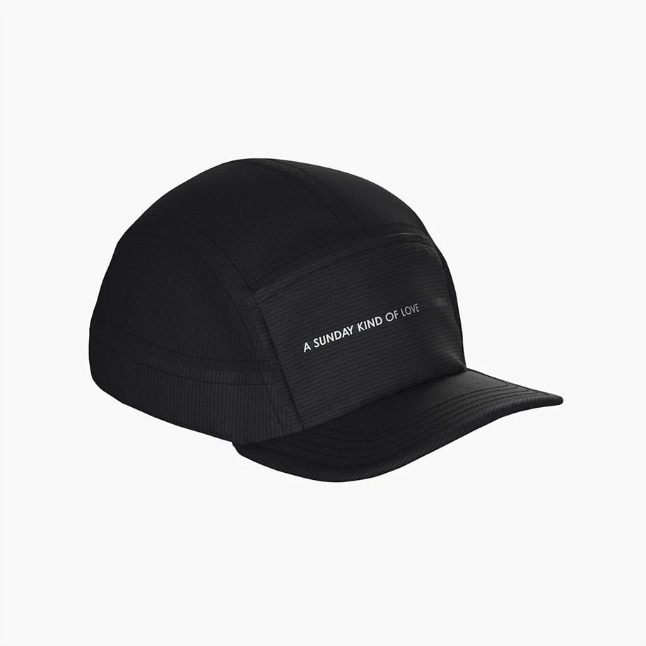 ALZCap Carbon SC - Sunday Love by Ciele in black with COOLmatic|EXP and embedded carbon fibers for temperature regulation and odor control, designed for long Sunday runs