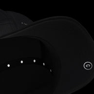 ALZCap Carbon SC - Sunday Love by Ciele in black with embedded carbon fibers for temperature regulation and odor control, ideal for long runs