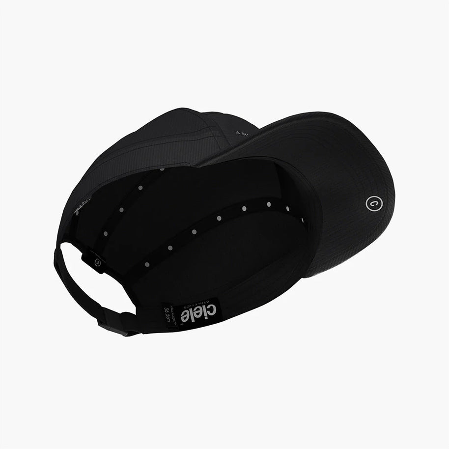 ALZCap Carbon SC - Sunday Love by Ciele in black with COOLmatic|EXP carbon fibers for temperature regulation and odour control, ideal for long runs