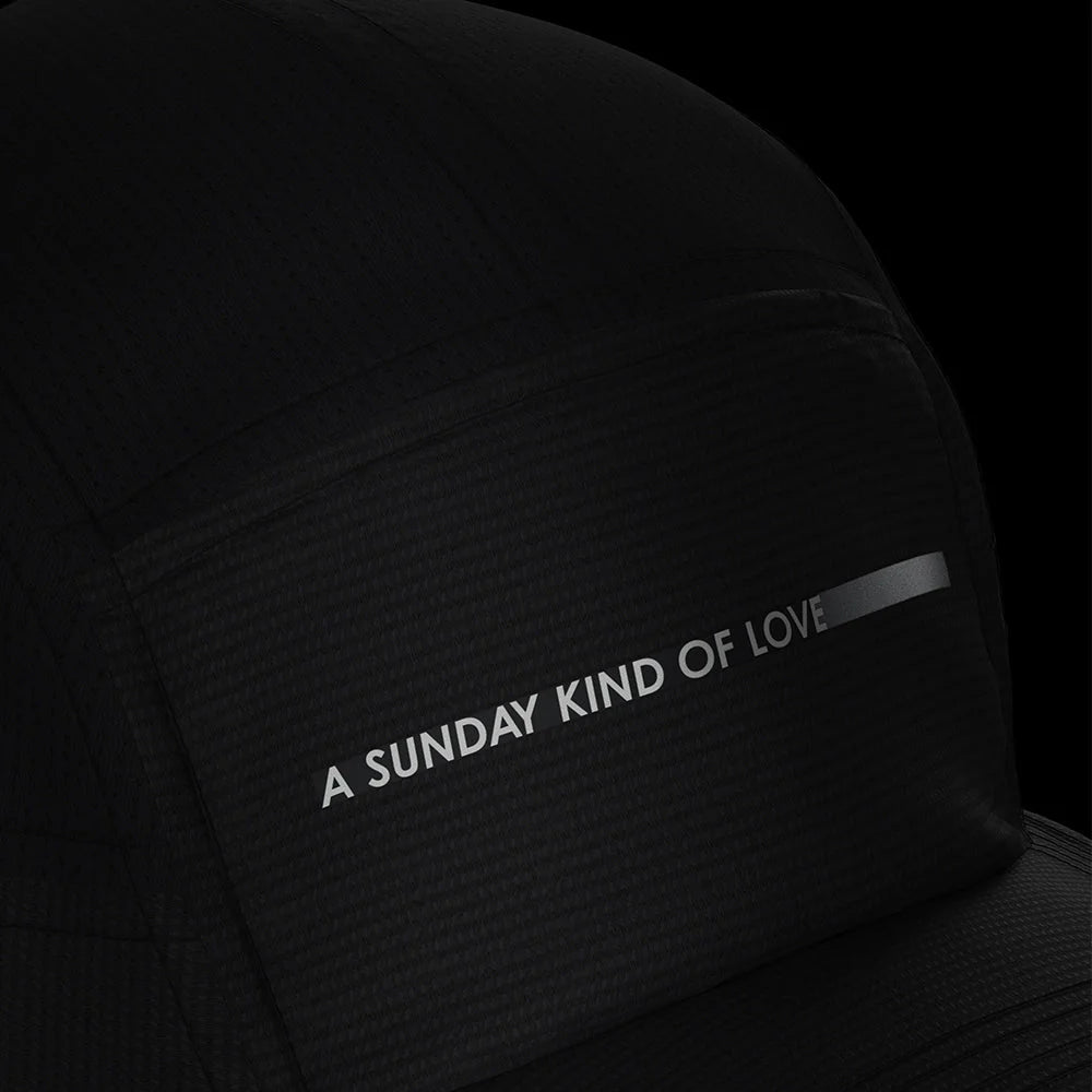 ALZCap Carbon SC - Sunday Love by Ciele in black with COOLmatic|EXP and carbon fibers for temperature control and odour resistance for long Sunday runs