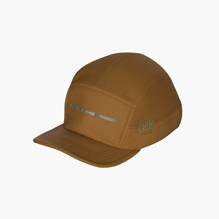 ALZCap Carbon SC - Sunday Love by Ciele in brown designed for long Sunday runs with COOLmatic|EXP and embedded carbon fibres for odour control