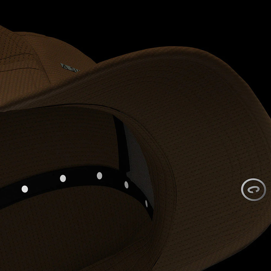 ALZCap Carbon SC - Sunday Love by Ciele in brown with carbon fibres and COOLmatic|EXP for odour control, ideal for long Sunday runs