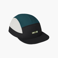 ALZCap - Horizon by Ciele in black, dark teal, and white with COOLmatic PLUS mesh for breathability, moisture wicking, odour protection, ideal for running and outdoor use