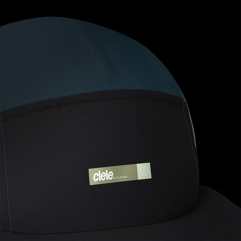 ALZCap - Horizon by Ciele in dark blue and black with COOLmatic PLUS mesh, lightweight breathable running cap with odor protection for outdoor use