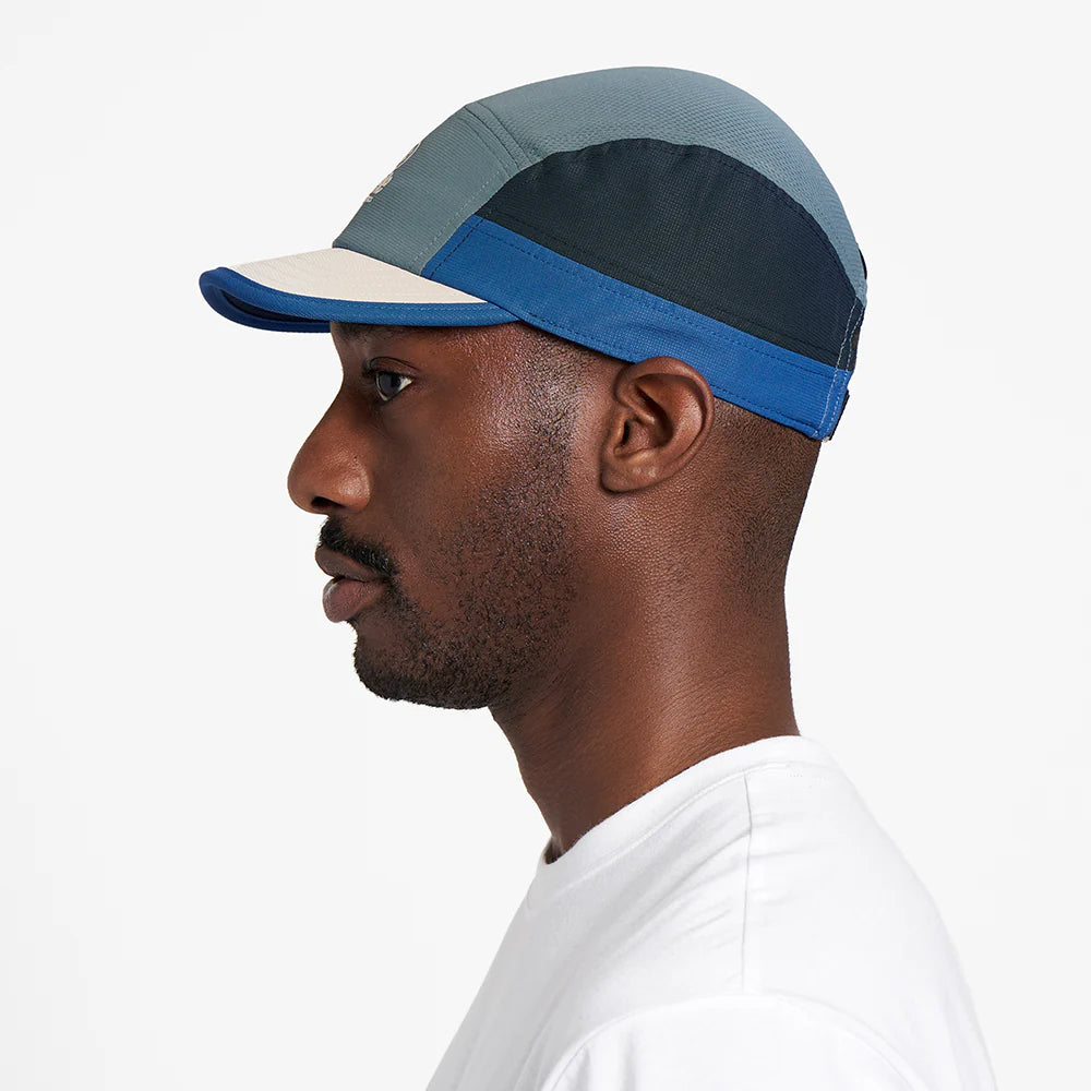 ALZCap SC - C Plus by Ciele in grey, black, blue, and beige with COOLmatic mesh for breathability, lightweight running headwear from Canada