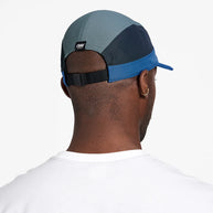 ALZCap SC - C Plus by Ciele in grey, navy, and blue with COOLmatic mesh for breathability, low profile fit ideal for running and outdoor use