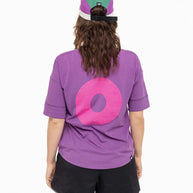ALZCap SC - C Plus by Ciele in green and purple with COOLmatic mesh, low-profile fitted cap ideal for running and outdoor use in Canada