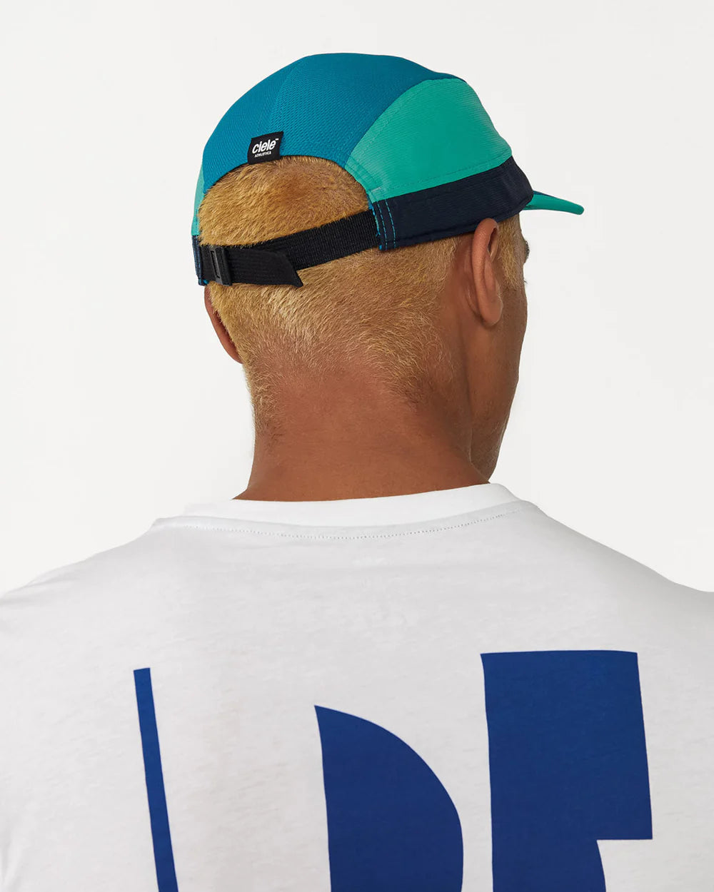 ALZCap SC - C Plus by Ciele in blue and green, low profile breathable running cap with COOLmatic mesh for enhanced ventilation ideal for running and outdoor use in Canada