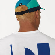 ALZCap SC - C Plus by Ciele in blue and green, low profile breathable running cap with COOLmatic mesh for enhanced ventilation ideal for running and outdoor use in Canada