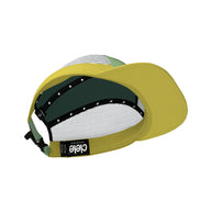 ALZCap Trail - Mountain Cut by Ciele in yellow and green with COOLmatic PLUS mesh for cooling and odour protection, ideal for running and outdoor use