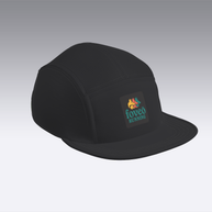Foveō Running CLB Cap by Ciele Athletics in black with lightweight, reflective, breathable mesh, machine washable running headwear for outdoor use