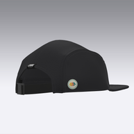 Foveō Running CLB Cap by Ciele Athletics in black with lightweight, reflective, breathable mesh, packable and machine washable for running in Canada