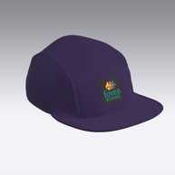 Foveō Running CLB Cap by Ciele Athletics in dark purple, lightweight, breathable COOLmatic mesh, reflective, packable running headwear