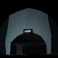 FSTCap SC - ZOF by Ciele in dark blue and black with cycling inspired brim and low profile, adjustable headwear for running and outdoor use
