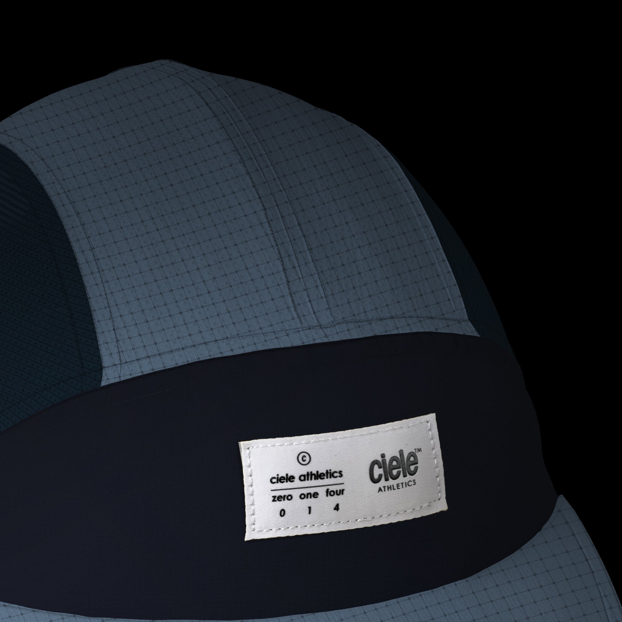 FSTCap SC - ZOF by Ciele in navy and dark blue lightweight headwear with cycling inspired brim, ideal for running and outdoor use in Canada