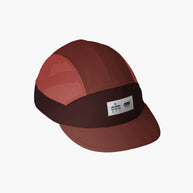 FSTCap SC - ZOF by Ciele in dark red and maroon, low-profile cycling-inspired brim cap for running and outdoor use in Canada