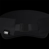FSTVisor Dual SC - Athletics by Ciele in black with SOFTcurve brim and stretch fit, comfortable technical visor for running and outdoor use