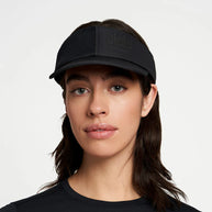 FSTVisor Dual SC - Athletics by Ciele in black with SOFTcurve brim and stretch fit for comfortable technical running and outdoor use