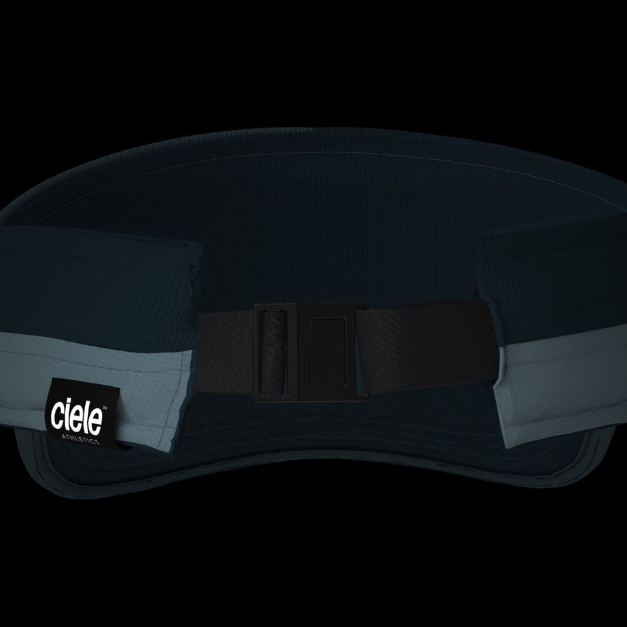 FSTVisor Dual SC - Athletics by Ciele in dark blue with SOFTcurve brim and stretch fit, technical comfortable visor for running and outdoor use