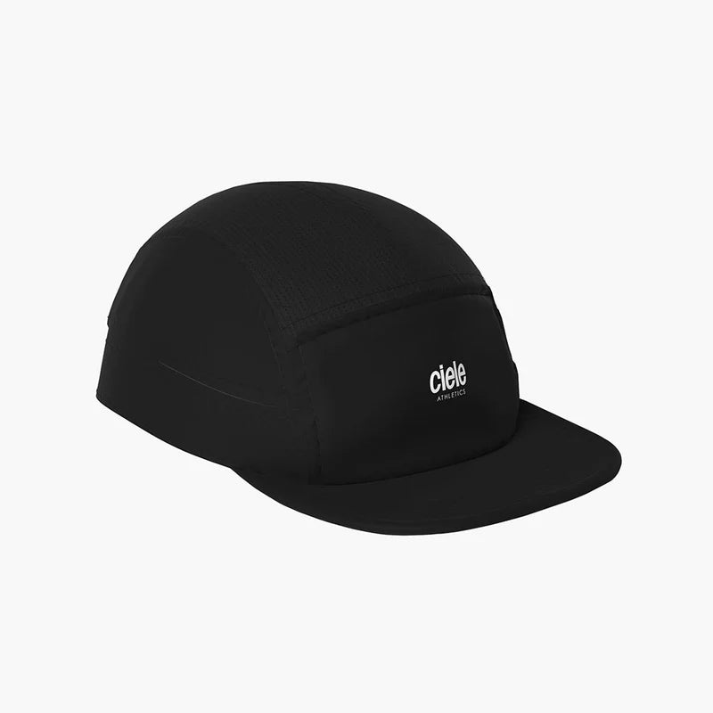 ALZCap - Athletics Small by Ciele in black with COOLmatic mesh for breathability, low profile headwear ideal for running and outdoor use
