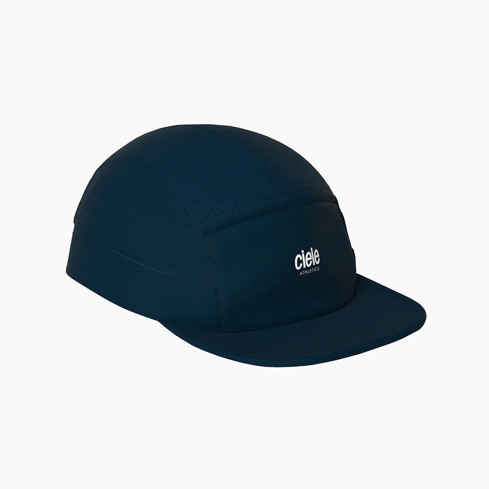 ALZCap - Athletics Small by Ciele in dark blue with COOLmatic mesh for breathability, low-profile running cap ideal for outdoor use