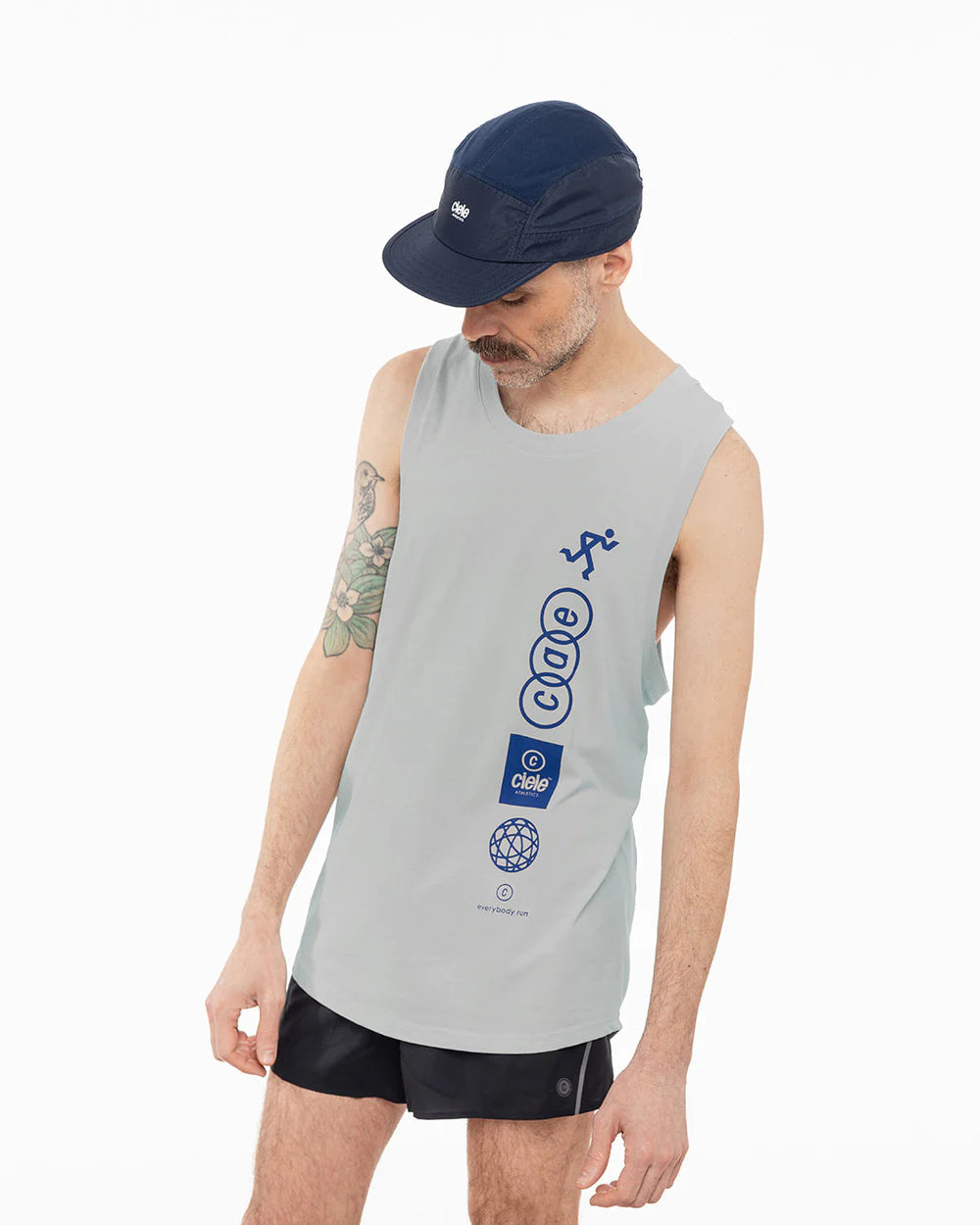 ALZCap - Athletics Small by Ciele in navy blue with COOLmatic mesh for breathability, low profile running cap ideal for Canada runners