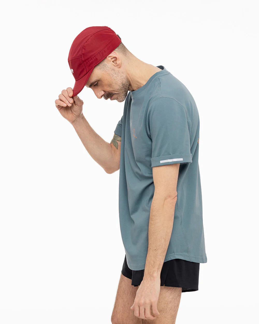ALZCap - Athletics Small by Ciele in red with COOLmatic mesh, low-profile breathable running cap ideal for athletic use in Canada