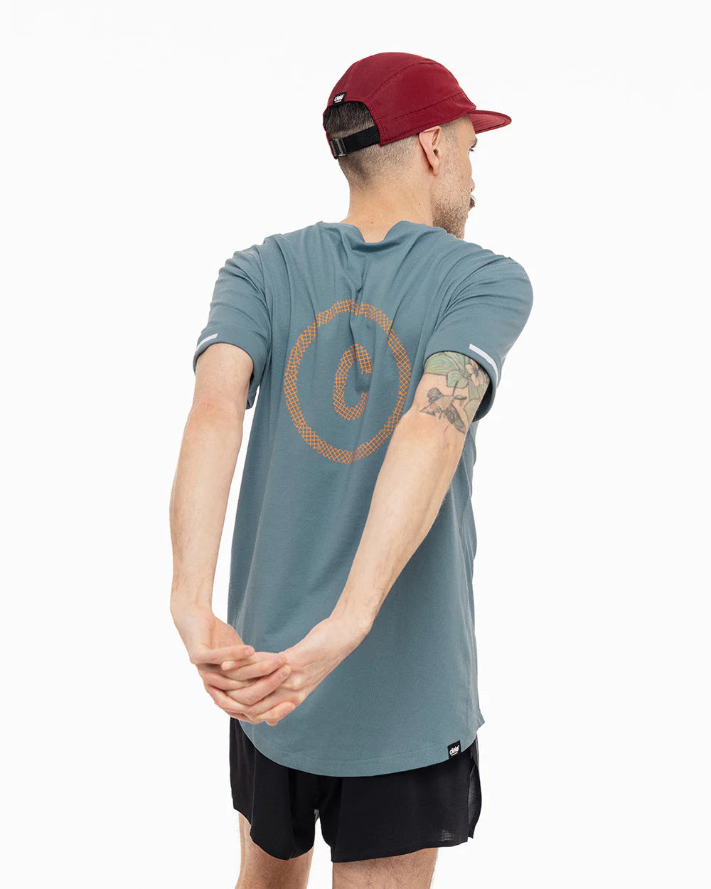 ALZCap - Athletics Small by Ciele in red with COOLmatic mesh for breathability, low profile fit ideal for running and outdoor use