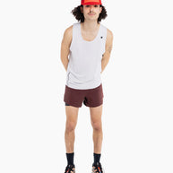 GOCap - C Plus Box by Ciele in red and orange soft brim run cap, lightweight, reflective, machine washable for running and outdoor use