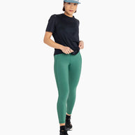 GOCap - C Plus Box by Ciele in white and teal soft brim cap, lightweight, reflective, machine washable for running and outdoor use