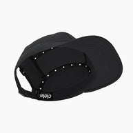 GOCap - Athletics by Ciele in black, lightweight breathable running cap made with sustainable Repreve fabric for outdoor use