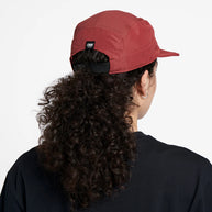 GOCap - Athletics by Ciele in deep red, breathable running cap with adjustable strap, sustainable fabric for men and women runners in Canada