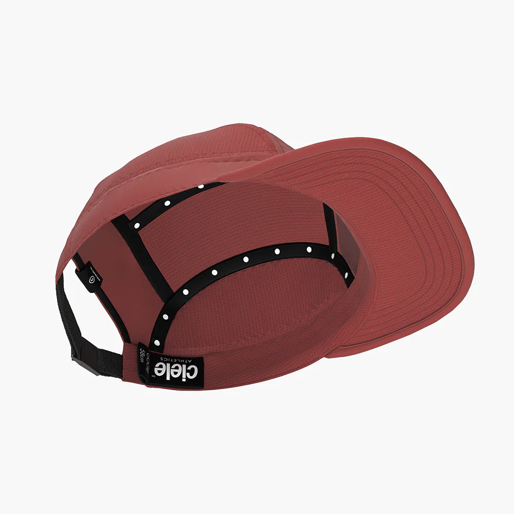 GOCap - Athletics by Ciele in red with repreve fabric, lightweight breathable running cap ideal for men and women in Canada