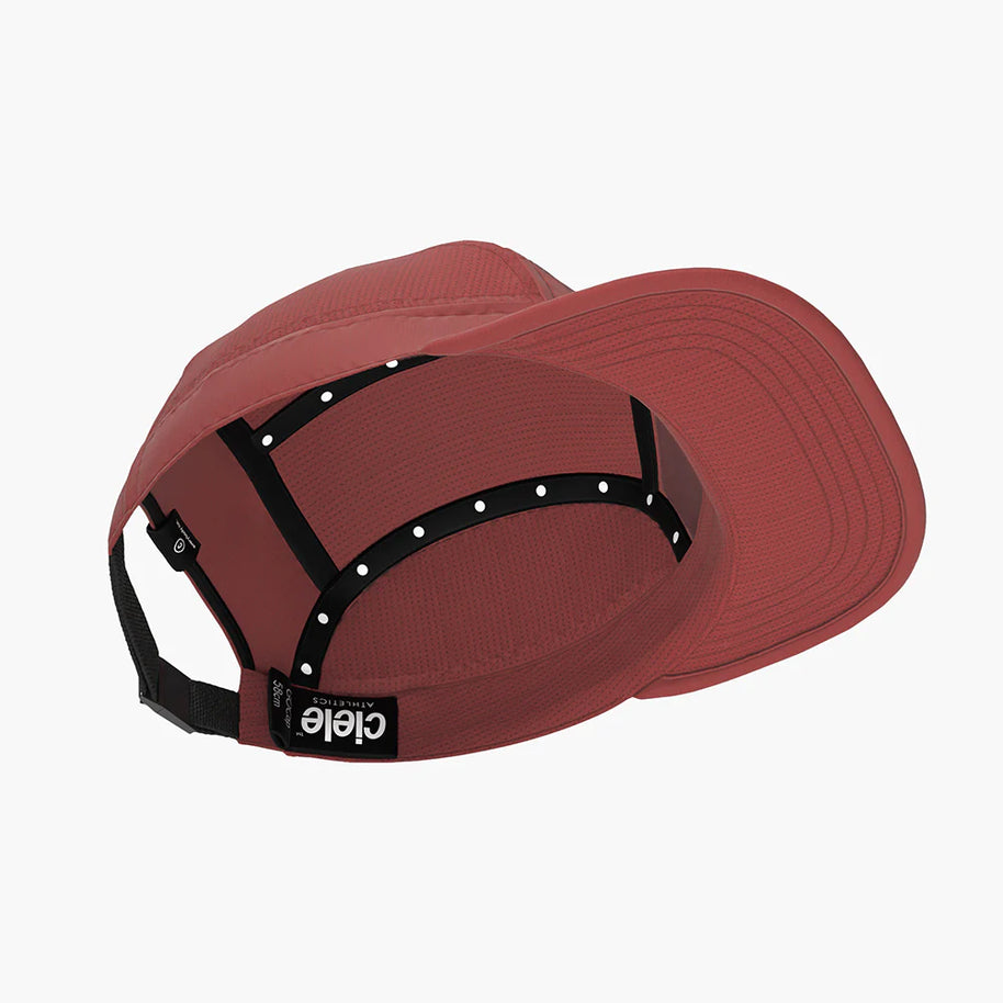 GOCap - Athletics by Ciele in red with repreve fabric, lightweight breathable running cap ideal for men and women in Canada