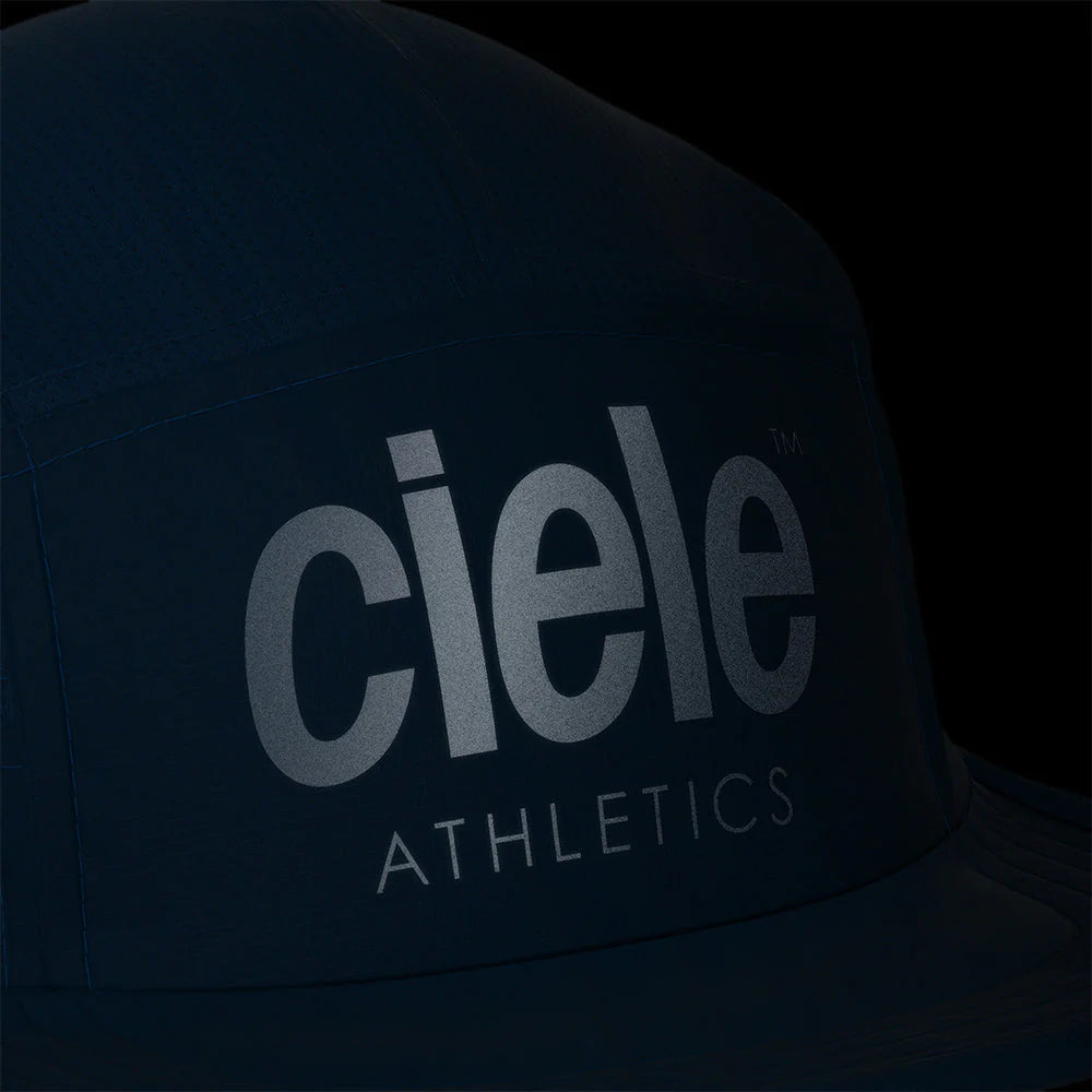 GOCap - Athletics by Ciele in dark navy blue, lightweight athletics cap with sustainable Repreve fabric for running and outdoor use