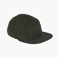 GOCap - Athletics by Ciele in black, lightweight running cap made with recycled fabric, designed for runners in Canada