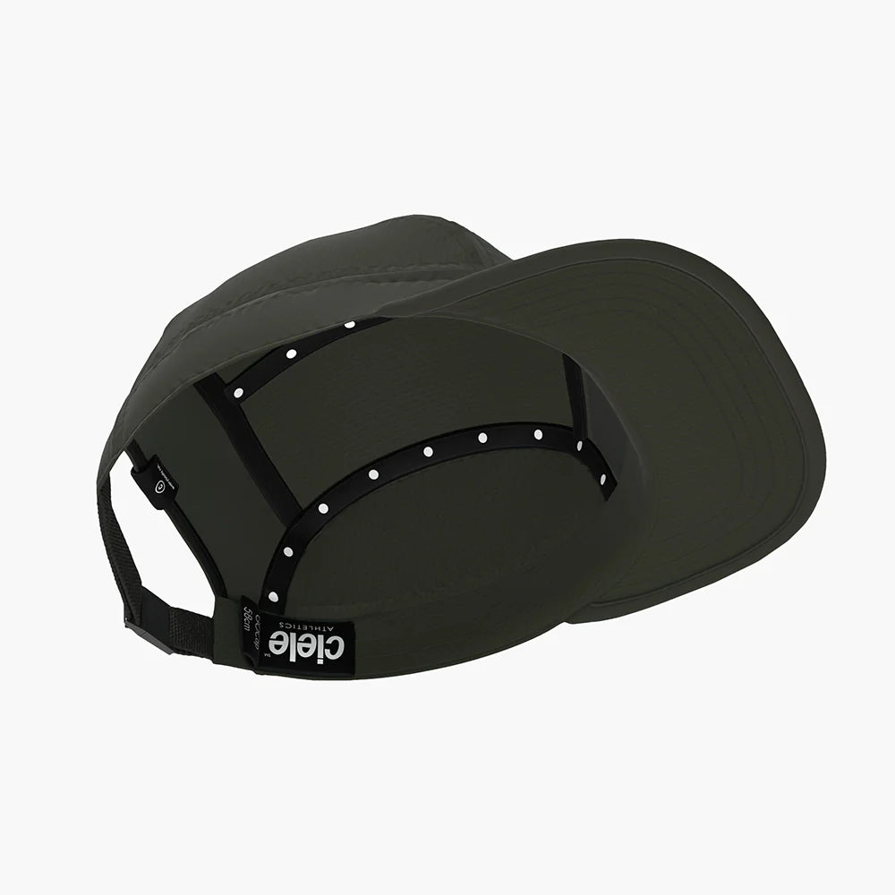 GOCap - Athletics by Ciele in dark grey made with Repreve, lightweight breathable running cap designed for men and women in Canada