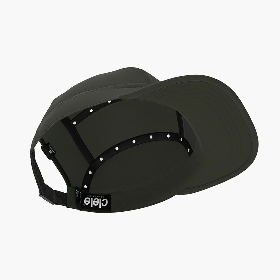 GOCap - Athletics by Ciele in dark grey made with Repreve, lightweight breathable running cap designed for men and women in Canada