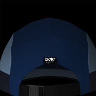 GOCap SC - C Plus Box by Ciele in navy and light grey with SOFTcurve brim for long distance comfort, running and outdoor use