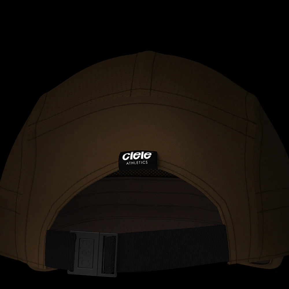 GOCap SC - Winc by Ciele in brown with SOFTcurve brim and COOLmatic technology for long distance running comfort and sun protection