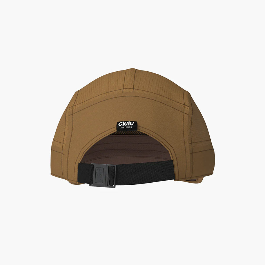 GOCap SC - Winc by Ciele in brown with adjustable strap, SOFTcurve brim and COOLmatic for long distance running comfort