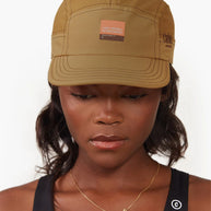 GOCap SC - Winc by Ciele in tan with SOFTcurve brim and COOLmatic technology, lightweight running cap ideal for sun protection and comfort