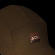GOCap SC - Winc by Ciele in dark brown with SOFTcurve brim and COOLmatic fabric, lightweight running cap for long distance comfort