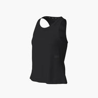 DLY Singlet - Women by Ciele in black, lightweight low-profile running singlet designed for hot days and hard runs in Canada