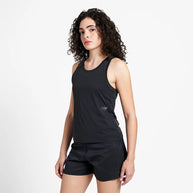 DLY Singlet - Women by Ciele in black, lightweight low-profile singlet designed for hot days and hard runs in Canada