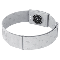 Heart Rate Monitor by Coros in light grey with Bluetooth compatibility and 38-hour continuous accurate tracking for running and workouts