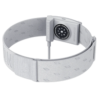 Heart Rate Monitor by Coros in light grey with Bluetooth compatibility and 38-hour continuous accurate heart rate tracking band