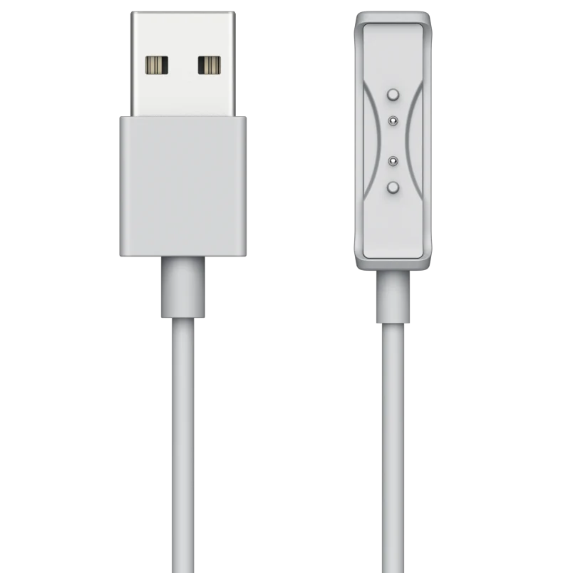 Heart Rate Monitor Charging Cable by Coros in white, compatible with COROS Heart Rate Monitor for efficient charging
