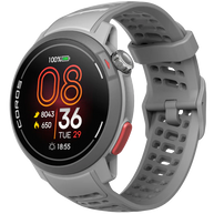 Pace Pro by Coros in grey with AMOLED screen, energy-efficient processor, lightweight design ideal for running and outdoor training